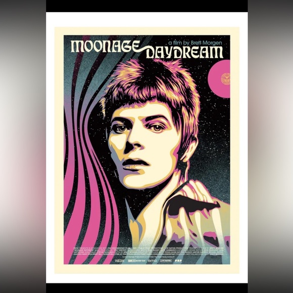 David Bowie Poster Obey Moonage Daydream 18x24” Screen Print Shepard Fairey - Picture 1 of 9